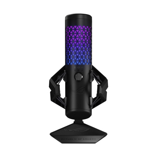 ASUS ROG Carnyx USB Gaming Microphone (25mm condenser capsule, 192kHz/24-bit, cardioid, high-pass filter, built-in pop f