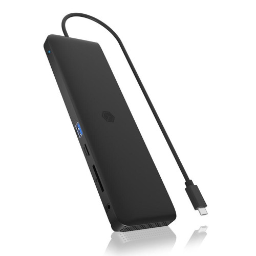 Stacja dokująca IcyBox USB Type-C mit dreifach Videoausgabe