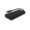 ICY BOX IB-HUB1429-CPD USB 3.2 Gen 2 (3.1 Gen 2) Type-C 10000 Mbit/s Czarny-20109474