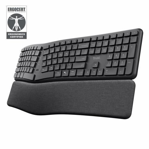 Klawiatura ergonomiczna TRUST Keyra multidevice wireless
