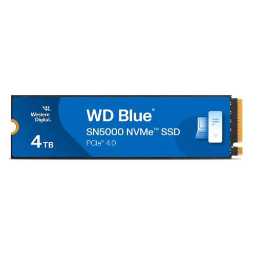 Dysk SSD WD Blue SN5000 4TB M.2 NVMe WDS400T4B0E