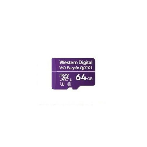 Karta pamięci WD Purple microSDXC WDD064G1P0C (64GB; Class 10, Class U1)