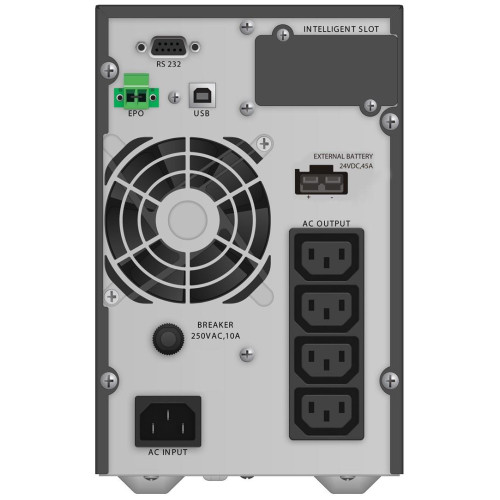 POWER WALKER UP:S ON-LINE VFI 1000 TGB (4X IEC, USB/RS232, LCD, EPO, TOWER)-2017027
