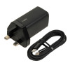 ŁADOWARKA SIECIOWA I-BOX C-65 GAN PD65W KABEL, CZARNA-20236137