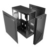 GEMBIRD OBUDOWA FORNAX 170 MIDI-TOWER (1X USB 3.1, 2X USB 2.0, 1X USB TYP-C, CZYTNIK KART, 2X MINIJACK) CZARNA-20290932