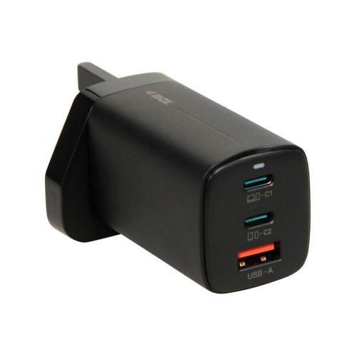 ŁADOWARKA SIECIOWA I-BOX C-65 GAN PD65W KABEL, CZARNA-20236136