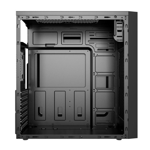 GEMBIRD OBUDOWA FORNAX 170 MIDI-TOWER (1X USB 3.1, 2X USB 2.0, 1X USB TYP-C, CZYTNIK KART, 2X MINIJACK) CZARNA-20290930