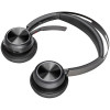 Zestaw słuchawkowy POLY Voyager Focus 2 USB-C-C z przejściówką USB-C/A i podst. ładującą-20328375
