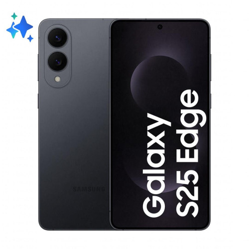 Telefon Samsung Galaxy S25 Edge S937 5G Dual Sim 12GB RAM 512GB - Titanium Jetblack