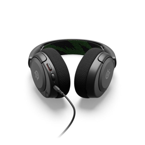 Steelseries ARCTIS NOVA 1X Zestaw słuchawkowy Przewodowa Opaska na głowę Gaming Czarny, Zielony