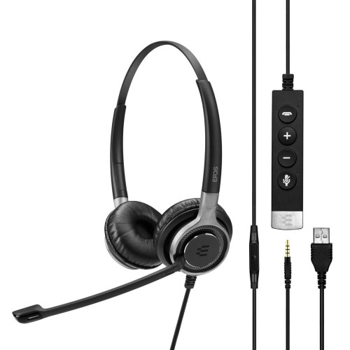 Zestaw słuchawkowy Sennheiser EPOS Impact SC 660 ANC USB Stereo On-Ear-20339395