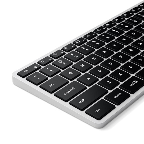 Satechi Slim X3 - klawiatura z układem numerycznym Bluetooth do czterech urządzeń USB-C (silver)-20339406