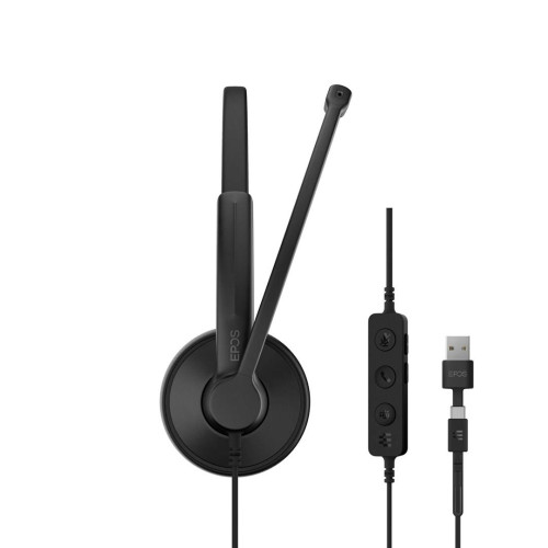 Słuchawki EPOS IMPACT 100 MS Stereo USB-C+A Headset Teams zertifiztiert - Headset - Stereo (1001421)-20339953