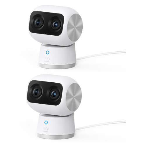 Anker Eufy | Wewnętrzna kamera bezpieczeństwa | S350 | Obiektyw szerokokątny | Blat stołu | Karta Micro SD, maks. 12
