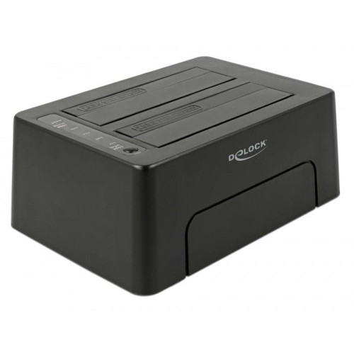 Delock USB Type-C 3.1 Stacja dokująca na 2 x SATA HDD / SSD