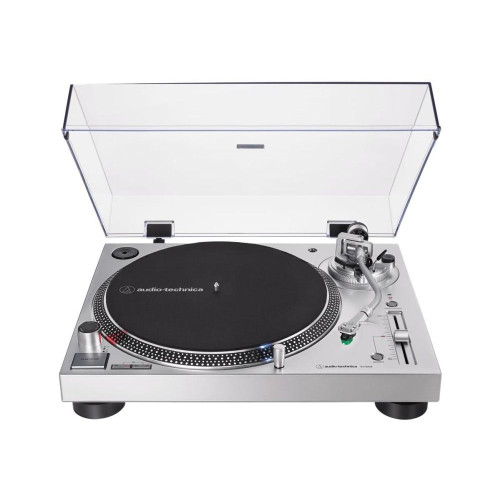 Gramofon Audio-Technica AT-LP120X napęd bezpośredni srebrny