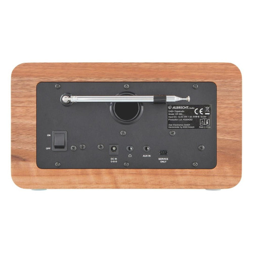 Radio cyfrowe Albrecht DR 865 Senior, drewno-20429733