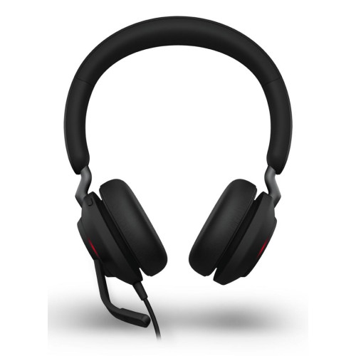 Jabra Evolve2 40 SE Zestaw słuchawkowy Przewodowa Opaska na głowę Połączenia/muzyka USB Type-C / USB Type-A Czarny-