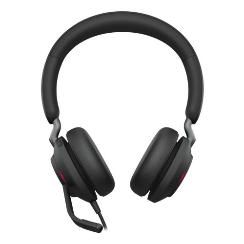 Jabra Evolve2 40 SE Zestaw słuchawkowy Przewodowa Opaska na głowę Połączenia/muzyka USB Type-C / USB Type-A Czarny-
