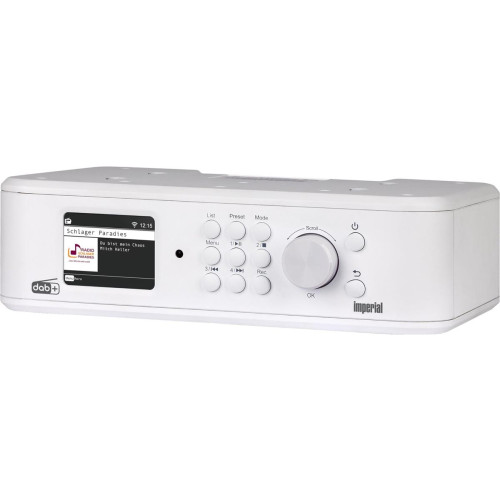 Radio Imperial DABMAN i460 DAB+/FM srebrzysta biel
