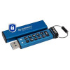 Kingston Technology IronKey Keypad 200 pamięć USB 32 GB USB Typu-A 3.2 Gen 1 (3.1 Gen 1) Niebieski-20654412