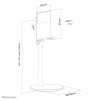Akcesoria mobilne stand silver DS10-200SL1 NEWSTAR-20668249