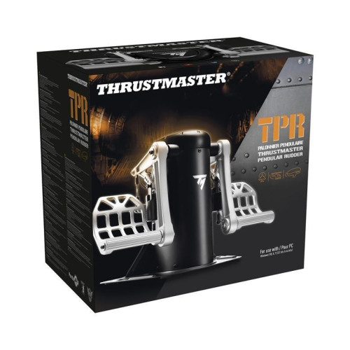 Thrustmaster TPR Rudder Czarny, Srebrny USB Flight Sim Analogowy PC-20636507