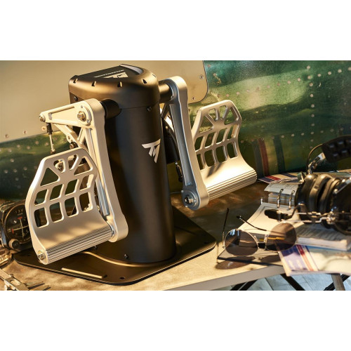 Thrustmaster TPR Rudder Czarny, Srebrny USB Flight Sim Analogowy PC-20636508