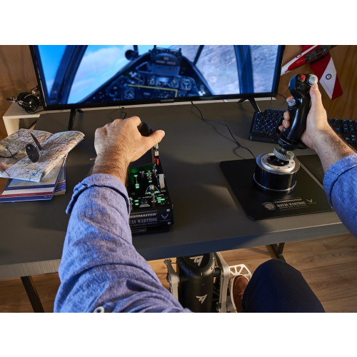Thrustmaster TPR Rudder Czarny, Srebrny USB Flight Sim Analogowy PC-20636510