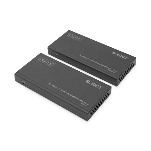 Przedłużacz/Extender KVM HDMI+USB HDBaseT 70m 4K30Hz HDCP 2.2 PoC (Power over Cable) audio IR zestaw