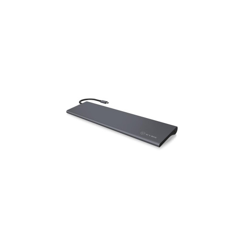 ICY BOX IB-DK2102-C Przewodowa USB 3.2 Gen 1 (3.1 Gen 1) Type-C Antracyt, Czarny-20644219