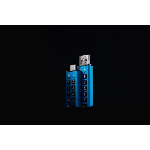 Kingston Technology IronKey Keypad 200 pamięć USB 32 GB USB Typu-A 3.2 Gen 1 (3.1 Gen 1) Niebieski-20654415
