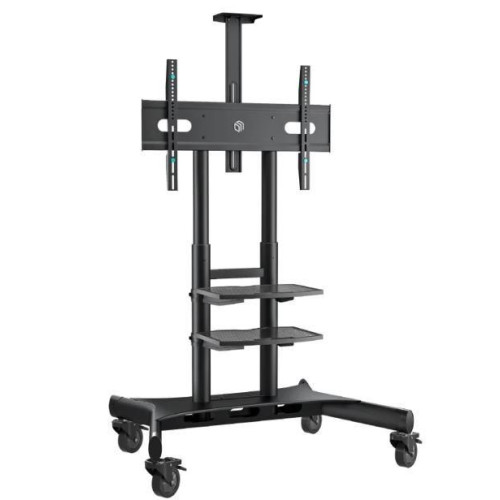 Mobilny stojak do TV 50"-86" do 90 kg ONKRON TS1881 Czarny