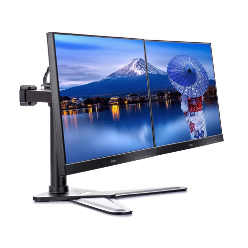 Uchwyt Iiyama DS1002D-B1 - stand z ramieniem regulowanym
