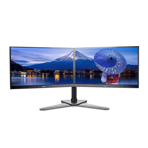 Uchwyt Iiyama DS1002D-B1 - stand z ramieniem regulowanym-20743711
