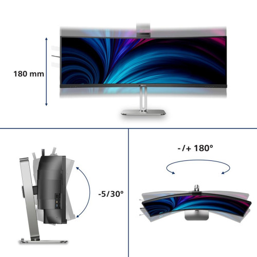 Philips 49B2U6903CH/00 monitor komputerowy 124,5 cm (49