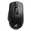 Mysz optyczna RGB Skiller SGM50W czarna + stacja