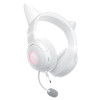Zestaw słuchawkowy Razer Kraken Kitty V2 przewodowe nauszne z mikrofonem i redukcją szumów biały-20974124