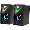 DEFENDER GLOSNIKI PC J4 2.0 6W LED USB CZARNE 65964-20994288