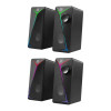 DEFENDER GLOSNIKI PC J5 2.0 6W LED USB CZARNE 65965-20994323