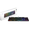 Klawiatura gamingowa czarna US Strike 600 Silent MSI-20994518
