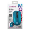 DEFENDER MYSZ BEZPRZEWODOWA GASSA MM-105 RF SILENT CLICK NIEBIESKA 52102-20994941