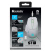 DEFENDER MYSZ BEZPRZEWODOWA STIX GM-009 RF 3200DPI 7P BIAŁA 52009-20994973