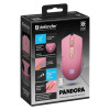 DEFENDER MYSZ BEZPRZEWODOWA PANDORA GM-502 RF 3200DPI 7P RÓŻOWA 52501-20994979