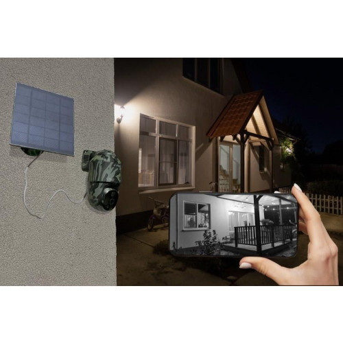 Technaxx Überwachungsset 4G PT Dome TX-290 z panelem solarnym - kamera sieciowa-20971328