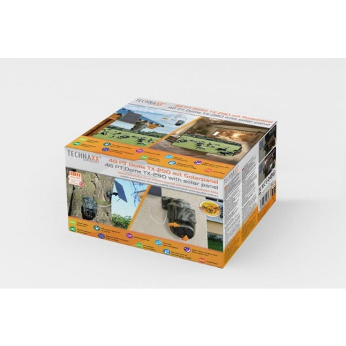 Technaxx Überwachungsset 4G PT Dome TX-290 z panelem solarnym - kamera sieciowa-20971329