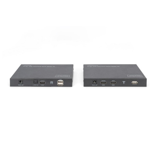 Przedłużacz/Extender KVM HDMI+USB 70m po kat. 6 UTP/IP 4K 60Hz audio (zestaw)-20980293