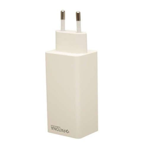 PATONA Premium Ładowarka GaN PD100W 2xUSB-C 1xUSB-A PD3.0 QC3.0 kolor biały-20980687