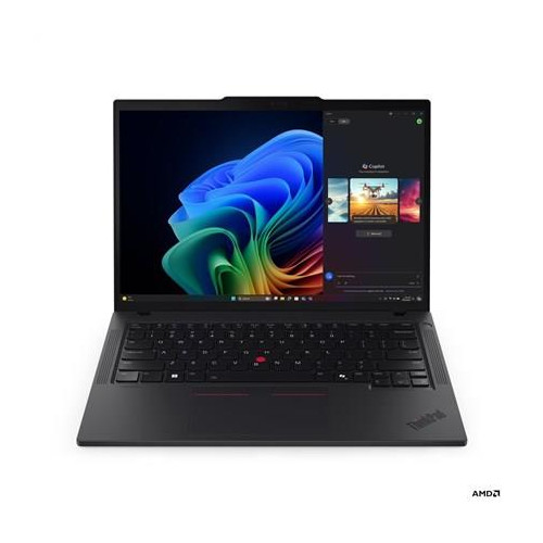 Laptop Lenovo ThinkPad T14 G6 AMD | 14 " IPS WUXGA | 1920 x 1200 | Powłoka przeciwodblaskowa | AMD Ryzen AI 5 PRO | 32 GB DDR5 | SSD 512 GB | Radeon 8