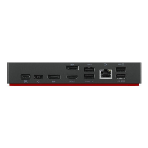 Lenovo Uniwersalna stacja dokująca ThinkPad USB-C UE Stacja dokująca Porty Ethernet LAN (RJ-45) 1 Ilość portów VGA 